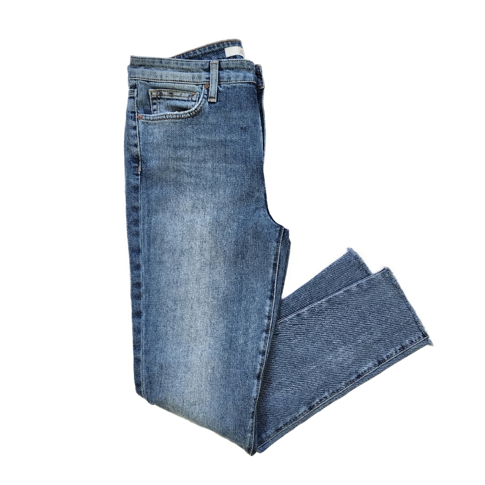Joe's Jeans High-rise Skinny Ankle Size 30 Wheaton Distressed Hem